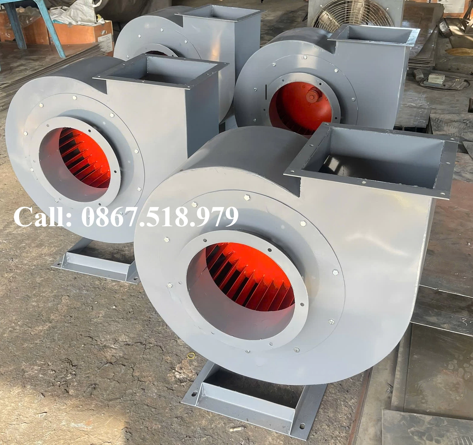 Quạt ly tâm trung áp 2HP