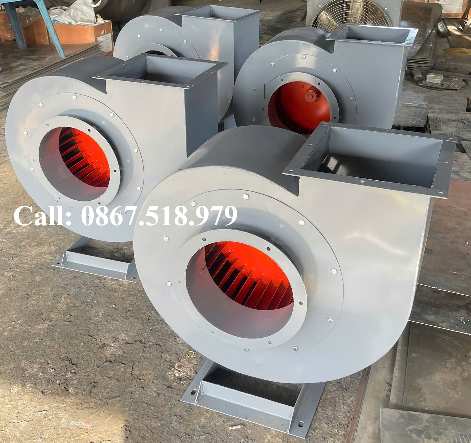 Quạt ly tâm trung áp 1HP